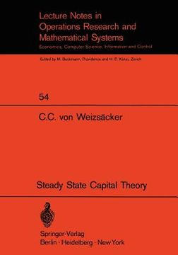 portada steady state capital theory (en Inglés)