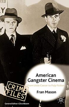 portada American Gangster Cinema: From 'little Caesar' to 'pulp Fiction' (en Inglés)