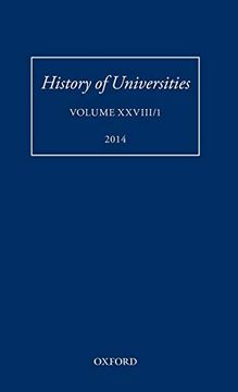 portada History of Universities: Volume Xxviii (en Inglés)