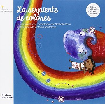 portada Jardín Cuentos - La Serpiente De Colores (castellano) (in Spanish)