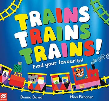 portada Trains Trains Trains! Find Your Favourite (Find Your Favourite, 1) (en Inglés)