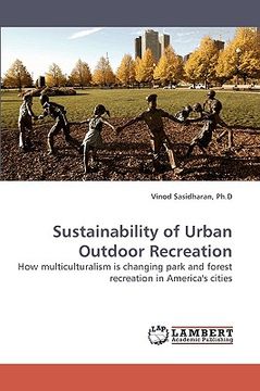 portada sustainability of urban outdoor recreation (en Inglés)