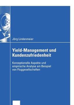 portada yield-management und kundenzufriedenheit (en Alemán)