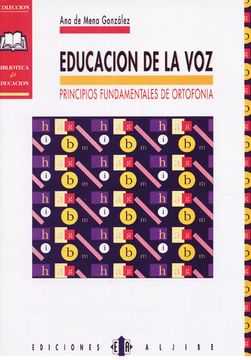 portada Educación de la Voz: Principios Fundamentales de Ortofonía (in Spanish)