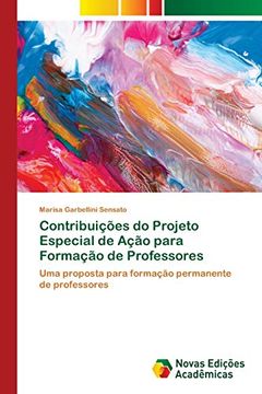 portada Contribuições do Projeto Especial de Ação Para Formação de Professores