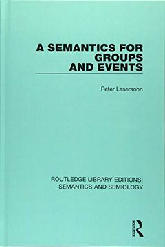 portada A Semantics for Groups and Events (en Inglés)