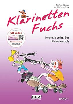 portada Klarinetten Fuchs Band 1 mit cd: Die Geniale und Spaï¿ ½Ige Klarinettenschule (in German)