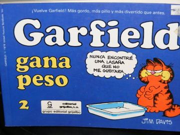 portada Garfield Gana Peso