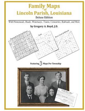 portada Family Maps of Lincoln Parish, Louisiana (en Inglés)