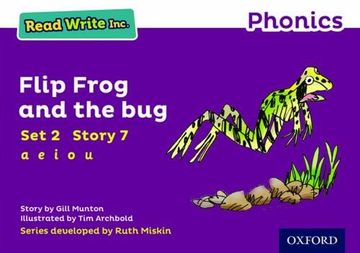 portada Read Write Inc. Phonics: Purple set 2 Storybook 7 Flip Frog and the bug (en Inglés)