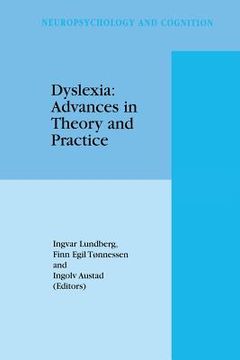 portada Dyslexia: Advances in Theory and Practice (en Inglés)