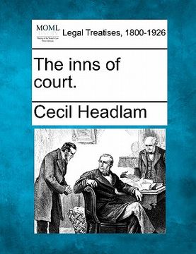 portada the inns of court. (en Inglés)