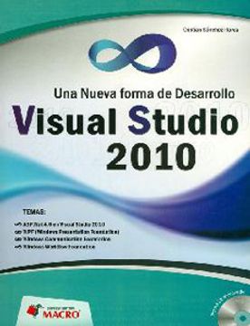 portada Visual Studio 2010. Una Nueva Forma De Desarrollo (+cd)