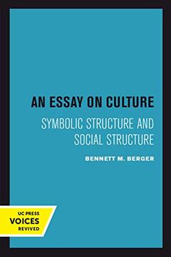 portada An Essay on Culture: Symbolic Structure and Social Structure (en Inglés)