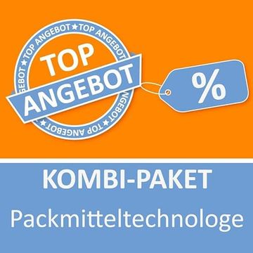 portada Packmitteltechnologe Lernkarten. Kombi-Paket (en Alemán)