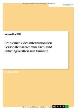 portada Problematik des internationalen Personaleinsatzes von Fach- und Führungskräften mit Familien (German Edition)