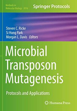 portada Microbial Transposon Mutagenesis: Protocols and Applications