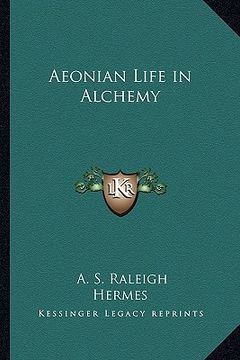 portada aeonian life in alchemy (en Inglés)