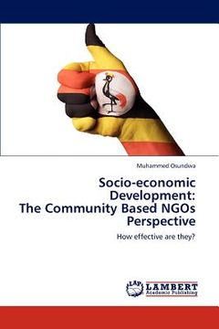 portada socio-economic development: the community based ngos perspective (en Inglés)