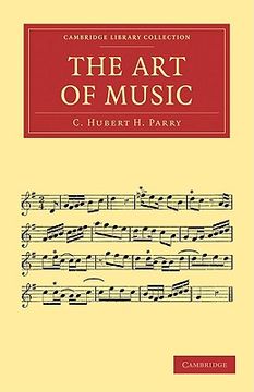 portada The art of Music (Cambridge Library Collection - Music) (in English)