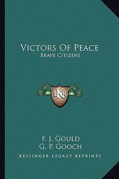 portada victors of peace: brave citizens (in English)