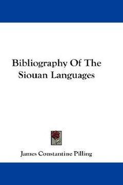 portada bibliography of the siouan languages (en Inglés)