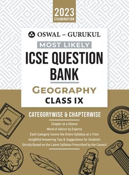 portada Oswal - Gurukul Geography Most Likely Question Bank: ICSE Class 9 For 2023 Exam (in English)