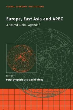 portada Europe, East Asia and Apec Paperback (Global Economic Institutions) (en Inglés)