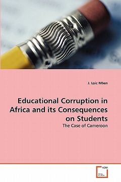 portada educational corruption in africa and its consequences on students (en Inglés)