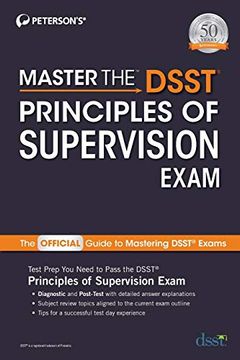 portada Master the Dsst Principles of Supervision (Master the Dsst Principles of Supervision Exam) (en Inglés)