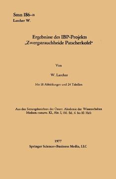 portada Ergebnisse Des IBP-Projekts Zwergstrauchheide Patscherkofel