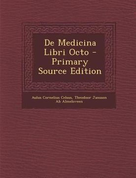 portada De Medicina Libri Octo (in Latin)