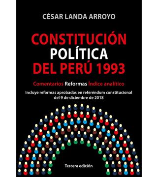 portada Constitución Política del Perú 1993. Comentarios, reformas, índice analítico