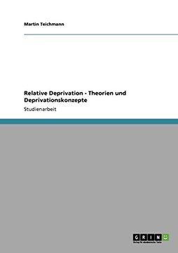 portada Relative Deprivation - Theorien und Deprivationskonzepte (en Alemán)