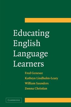 portada Educating English Language Learners Paperback: A Synthesis of Research Evidence (en Inglés)