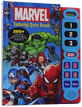portada Marvel Talking Quiz Book (Play-A-Sound) 