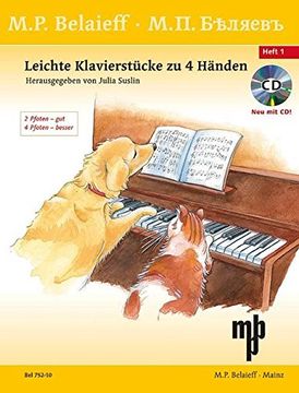 portada Leichte Klavierstcke zu Vier Hnden 1 (en Alemán)