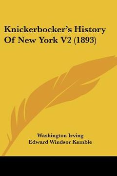 portada knickerbocker's history of new york v2 (1893) (en Inglés)