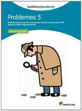 portada Problemes 5 amb Solucionari Santillana Quaderns - 9788468014005 