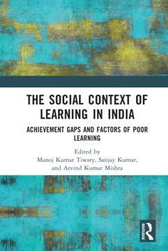 portada The Social Context of Learning in India (en Inglés)
