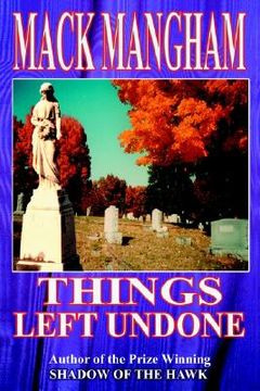 portada things left undone (en Inglés)