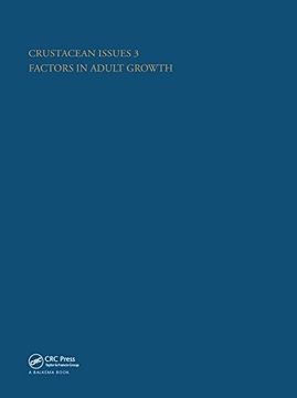 portada Crustacean Issues 3: Factors in Adult Growth (in English)