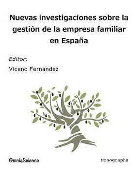 portada Nuevas investigaciones sobre la gestión de la empresa familiar en España