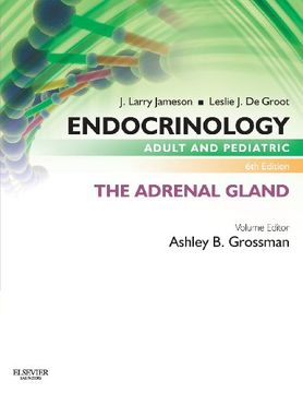 portada Endocrinology Adult and Pediatric: The Adrenal Gland (en Inglés)