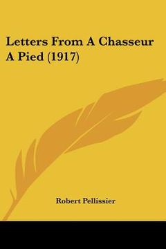 portada letters from a chasseur a pied (1917)