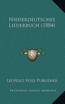 portada Niederdeutsches Liederbuch (1884) (en Alemán)