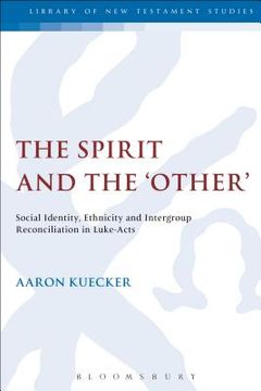 portada The Spirit and the 'Other': Social Identity, Ethnicity and Intergroup Reconciliation in Luke-Acts (en Inglés)