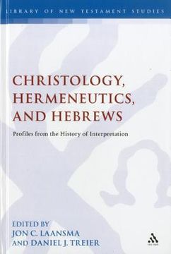 portada christology, hermeneutics, and hebrews