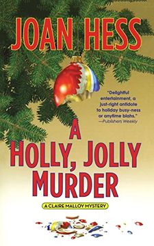 portada A Holly, Jolly Murder: A Claire Malloy Mystery (Claire Malloy Mysteries, 12) (en Inglés)