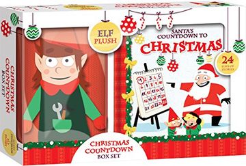portada Christmas Countdown Gift Set: Storybook and elf Plush toy (en Inglés)
